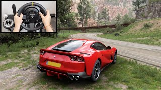 Forza Horizon 5 Driving Like A BOSS (Thrustmaster TX Steering Wheel) Ferrari 812 Superfast Gameplay