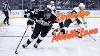 Using the Middle Lane to Create Width and Depth on Offensive Zone Entry | Hockey Tips & Drills