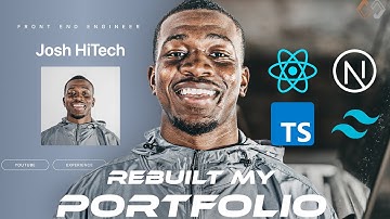 Rebuilding My Portfolio With React, Typescript, Tailwind, and Next.js