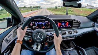 2024 MercedesAMG GLE 63 S Coupe  POV Test Drive (Binaural Audio)