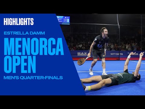 Highlights Quarter-Finals (Campagnolo/Sanz vs Stupa/Lima) Estrella Damm Menorca Open 2022