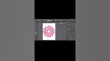 Spiral Flower Using  Distort And Transform Effect | Illustrator | Full Video In Link Click #short