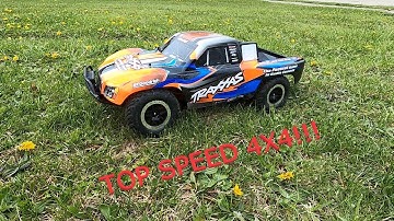 Traxxas Slash 4x4 Top Speed Runs