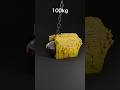 1kg bs 100kg weight #animation #short #simulation