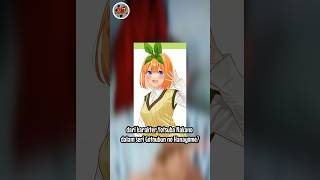 Fakta Menarik Yotsuba Nakano - Gotoubun no Hanayome #anime #gotoubunnohanayome #yotsuba #shorts