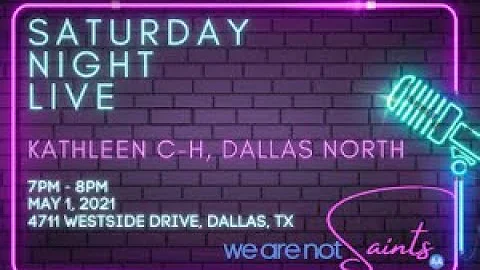 Kathleen C H AA speaker We Are Not Saints Dallas T...