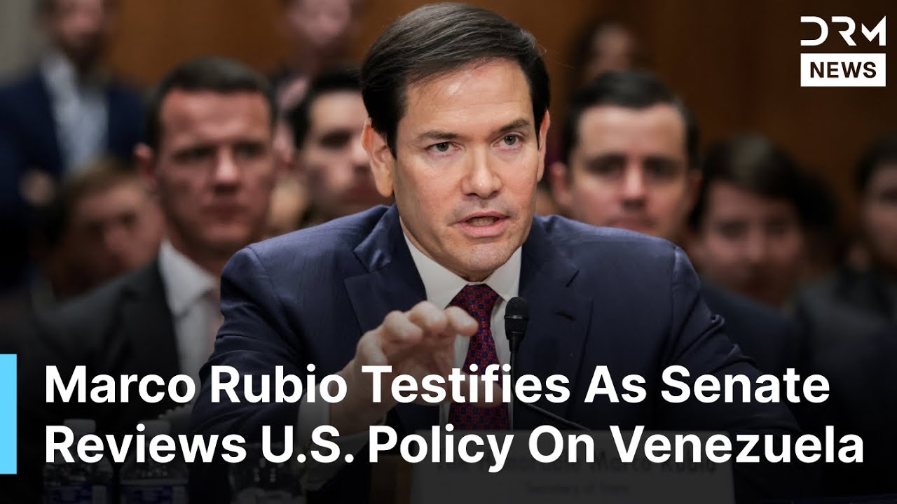BREAKING NEWS: Marco Rubio Testifies On Venezuela As Senate Reviews U.S ...