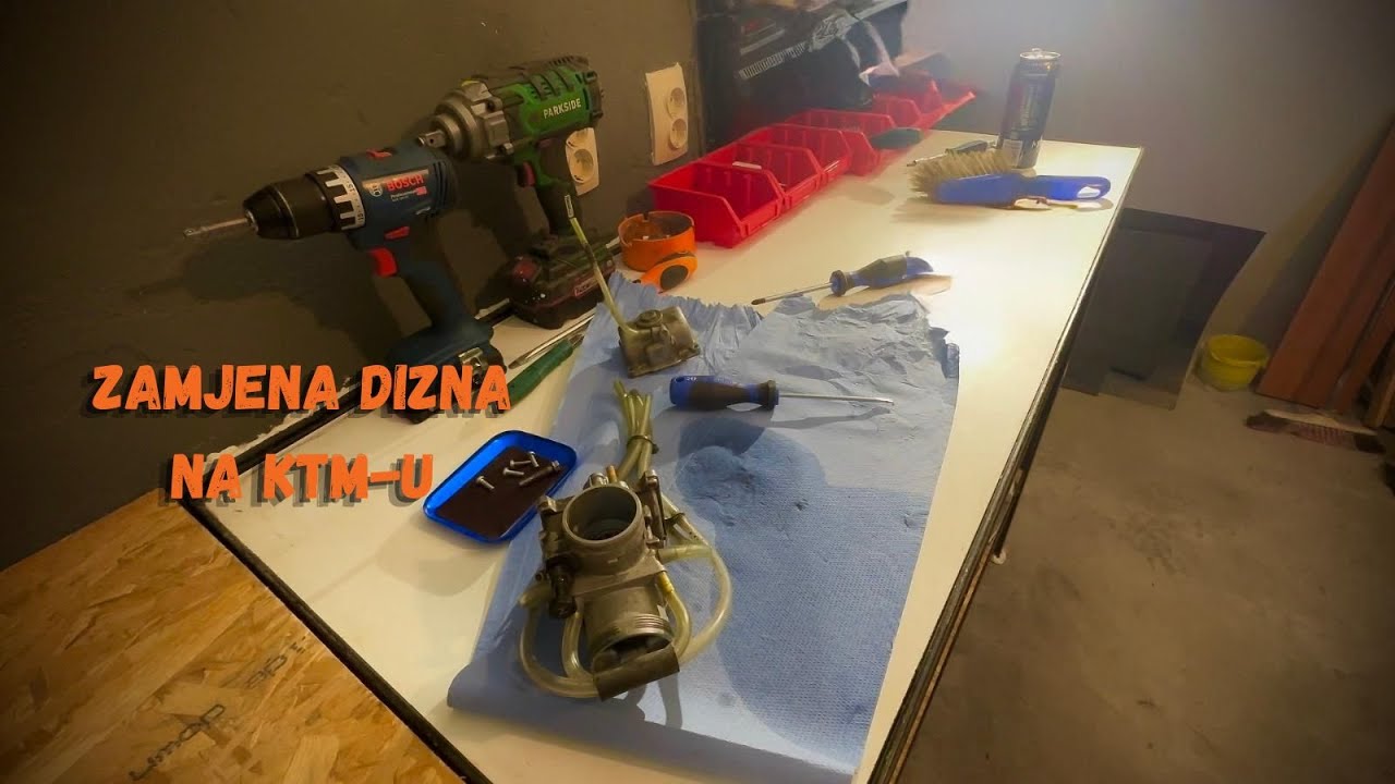 Zamjena Dizni i Čišćenje Karburatora – KTM 125 SX