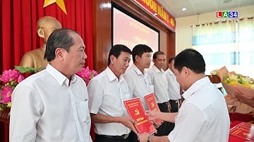 Huyện ủy Bến Lức trao quyết định công tác cán bộ | LONG AN TV