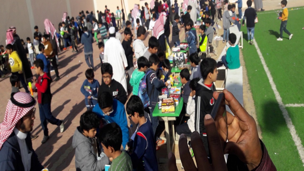 اليوم المفتوح  بمدرسة مصعب بن الزبير بالرس