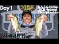 Day 1 - Ouachita River, LA - 2021 B.A.S.S. Nation National Championship