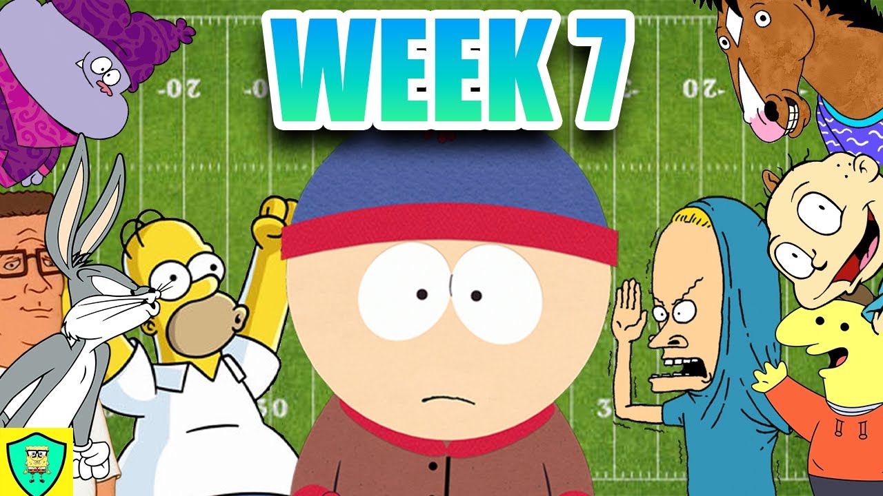 Cartoon Football League WEEK 7 (Madden 11)