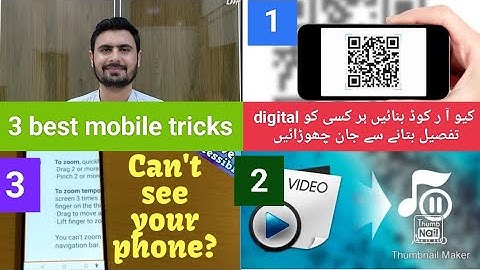 how to generate QR code/convert video to mp3 / magnification feature andiod