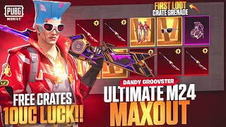 😱NEW ULTIMATE SET M24 MAXOUT | FREE ENTRY EMOTE AND UPGRADE GRENADE