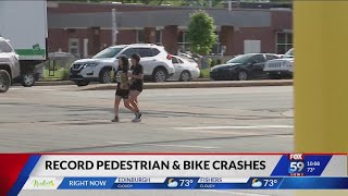 Local safey group looking for solutions as Indy records large number of crashes involving pedestrian