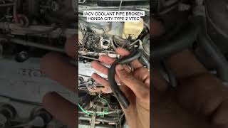 IACV COOLANT HOSE CHANGING.