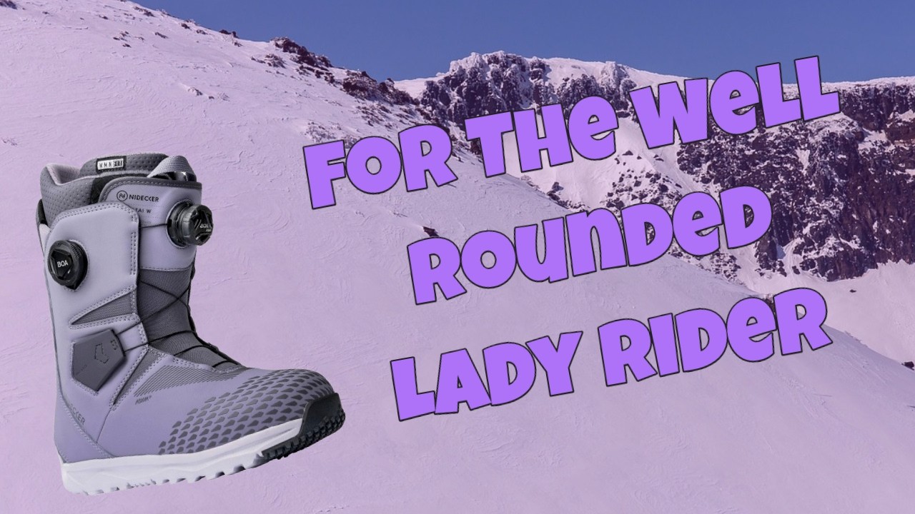 The 2026 Women's Nidecker Altai Snowboard Boot Breakdown - YouTube