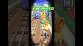 🏂Crazy collection 🔥 Subway Princess So  Addictive #shorts #subway city#gaming #gamingshorts