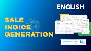 How to create Sale Invoice in ERP Software STEP BY STEP English ( SAID ERP )