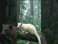Peaceful Rain Sounds in the Forest | White Civets Under Heavy Rain