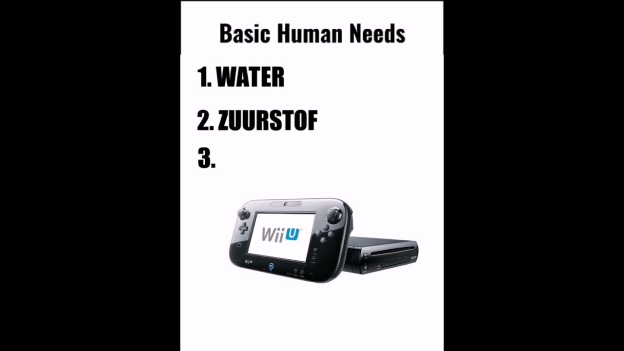 basic human needs... 