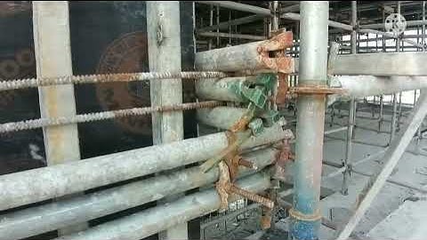 Cách gông cốt pha cột