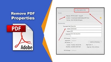 How to Remove Properties and Other Details from PDFs using Adobe Acrobat Pro DC