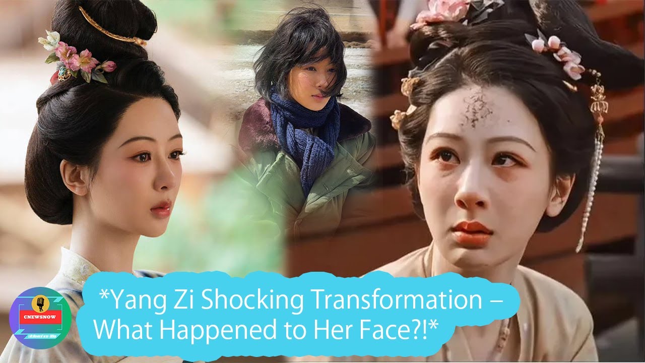 Yang Zi's shocking transformation