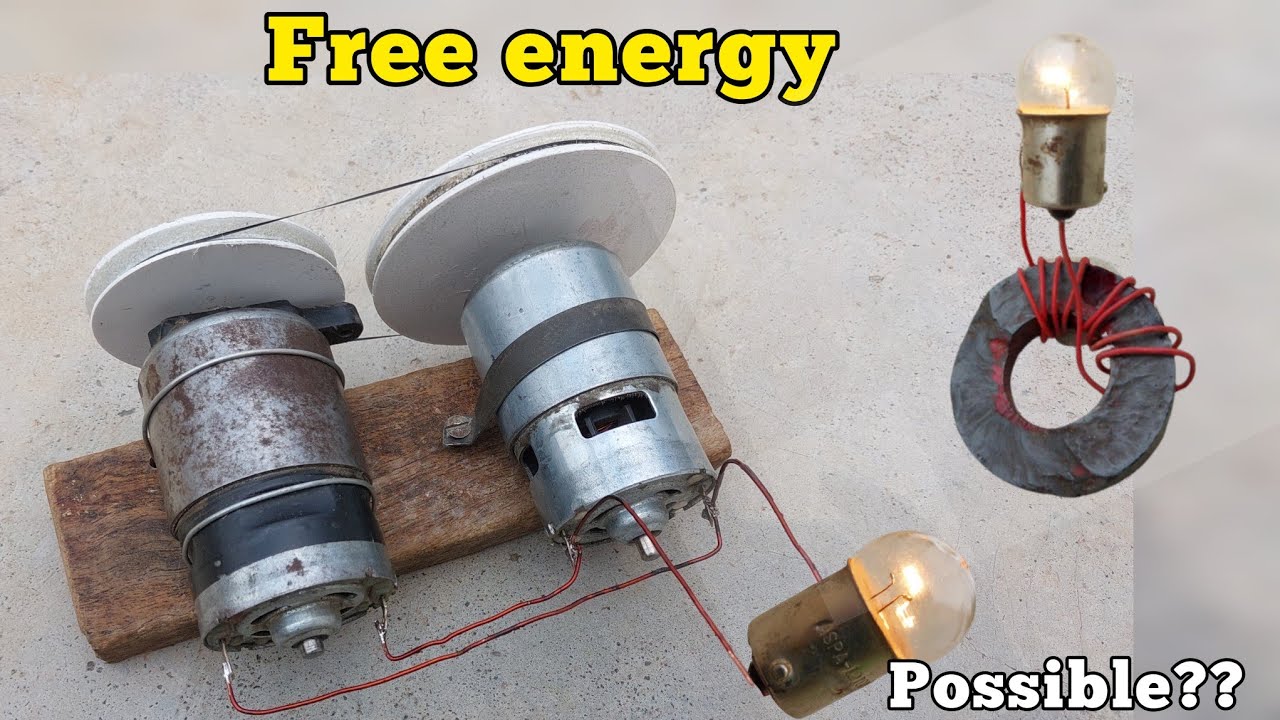 Free energy generator is possible???|Village Engineer Do