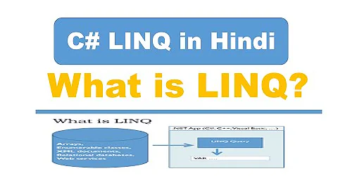[LINQ #1] What is LINQ | C# Linq in Hindi
