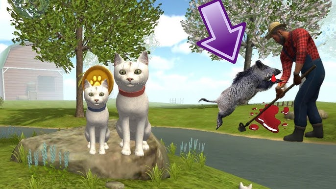 Cat Sim Online #01 - O Gatinho Mais Fofo Do mundo - Simulação de