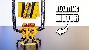 Making a FLOATING Lego Motor Powered By The Sun!