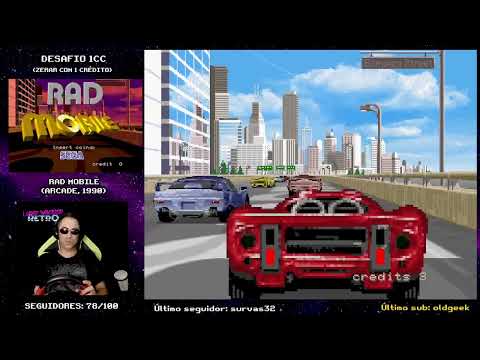 Rad Mobile (Arcade) - 1CC/6th/skipped course