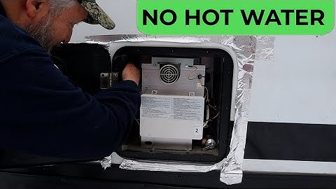 Suburban Tankless Water Heater Simple Fix