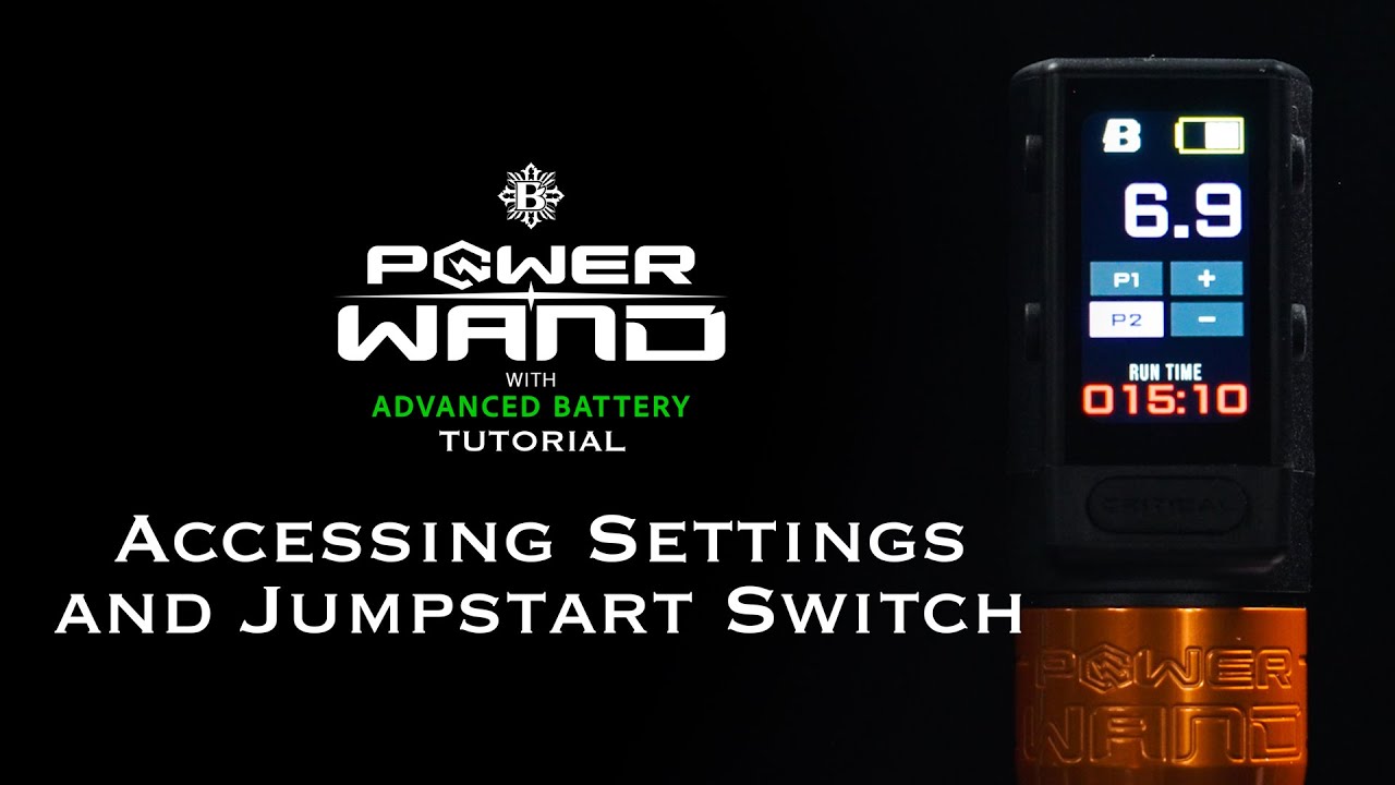 JUMPSTART J. WARD イェ・レフト・ターン・イン Access Settings and Jumpstart | Power Wand w/ Advanced Battery