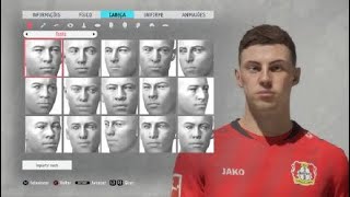 Fifa 20 - face kai havertz (tutorialface)