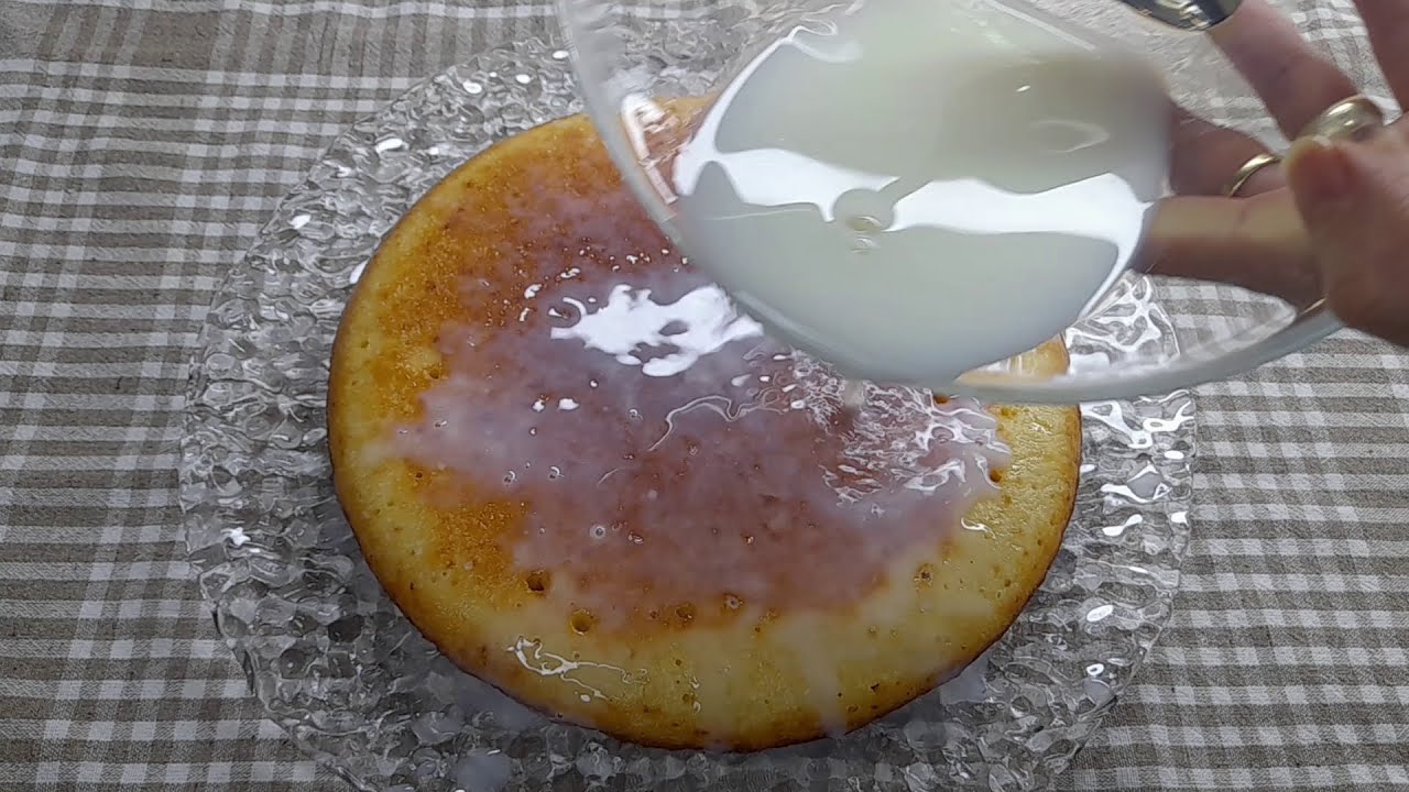 Pratik Tatlı Tarifi👌Nefis Üç Kaşık Tatlısı Tarifi 🧀