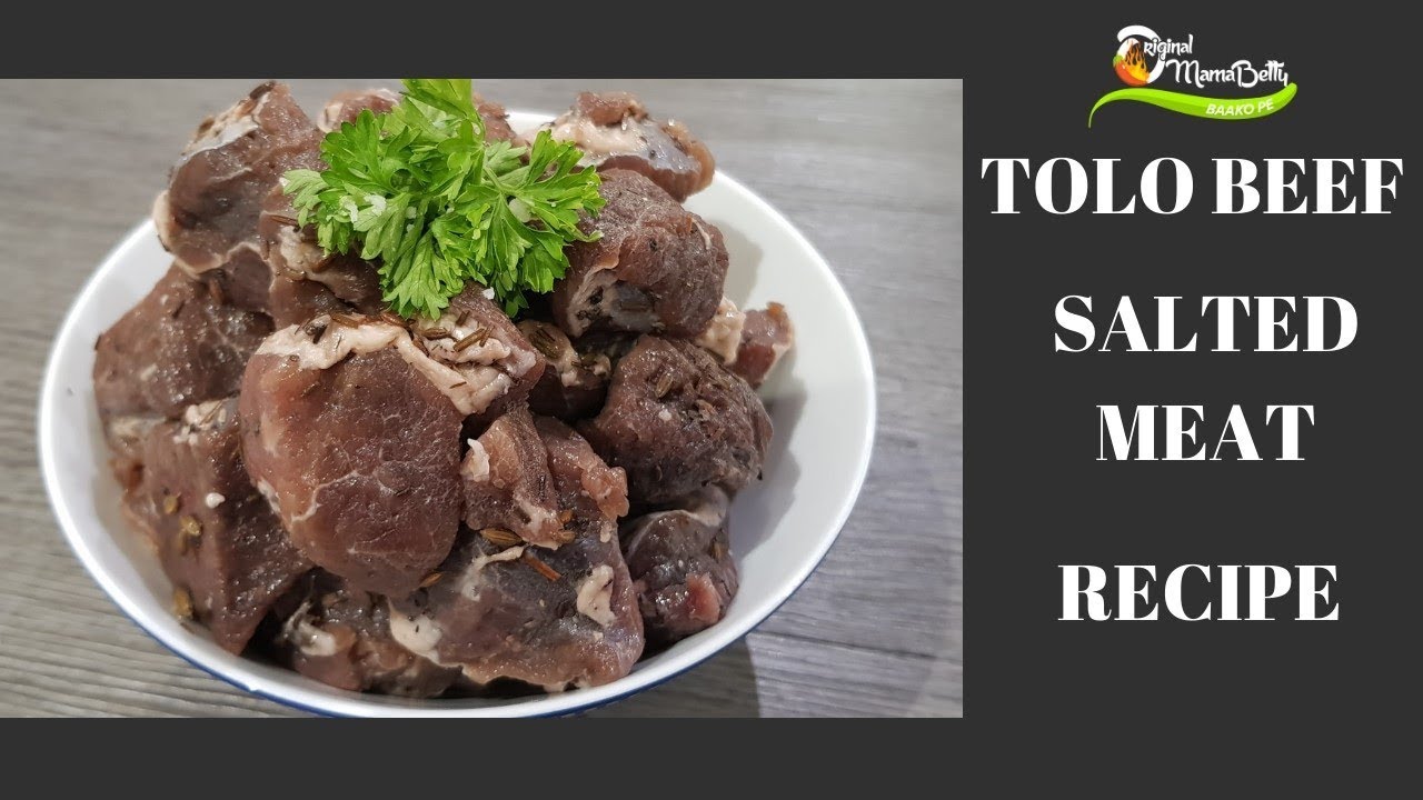 HOW TO MAKE YOUR OWN GHANAIAN TOOLO BEEF (SALTED BEEF) YouTube