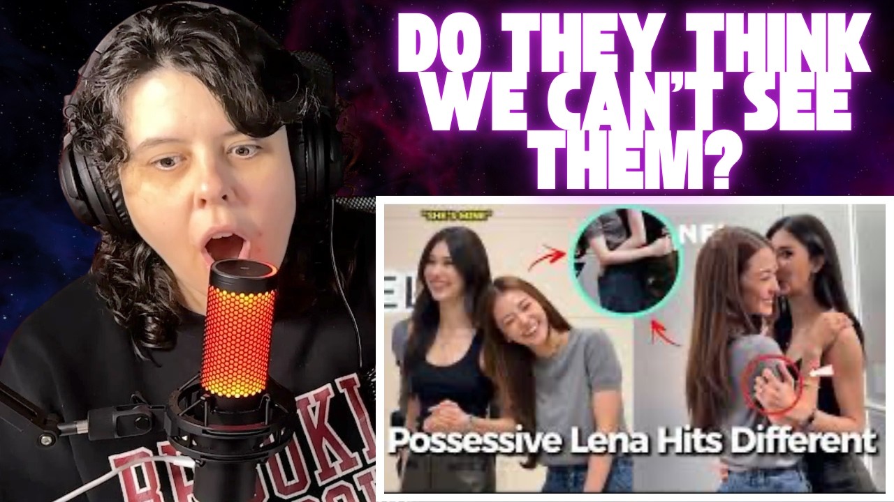 LenaMiu Acting Like We Can’t See Them 😭👀 | Thai GL Reaction | The GL Spiral