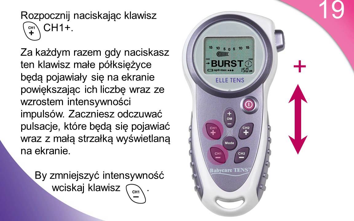 ELLE TENS Video instrukcja obsługi