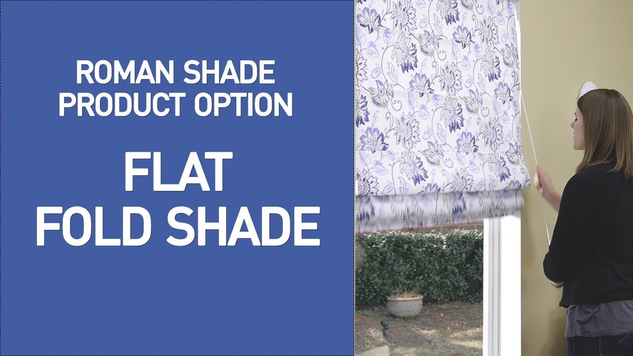 Roman Shades with Flat Folds - QuickDemo