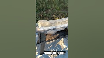 9mm Hollow Point Vs Regular Bullet (Defiant Munitions)