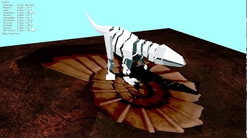 Procedural Dino Test - Blender