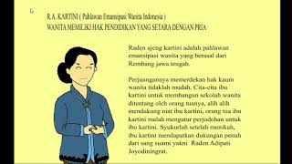 Animasi pidato R.A Kartini Emansipasi Wanita - Kel. 1 PTI