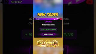OLD CODES in Volleyball Legends #roblox #volleyballlegends