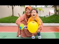 ARACELLI MELETUSKAN BALON SAMBIL BELAJAR WARNA - Nursery Rhymes &amp; Kids Songs