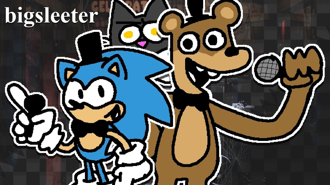 A crossover I made between Sonic the Hedgehog and Five nights at Freddy's 4.  : r/SonicTheHedgehog