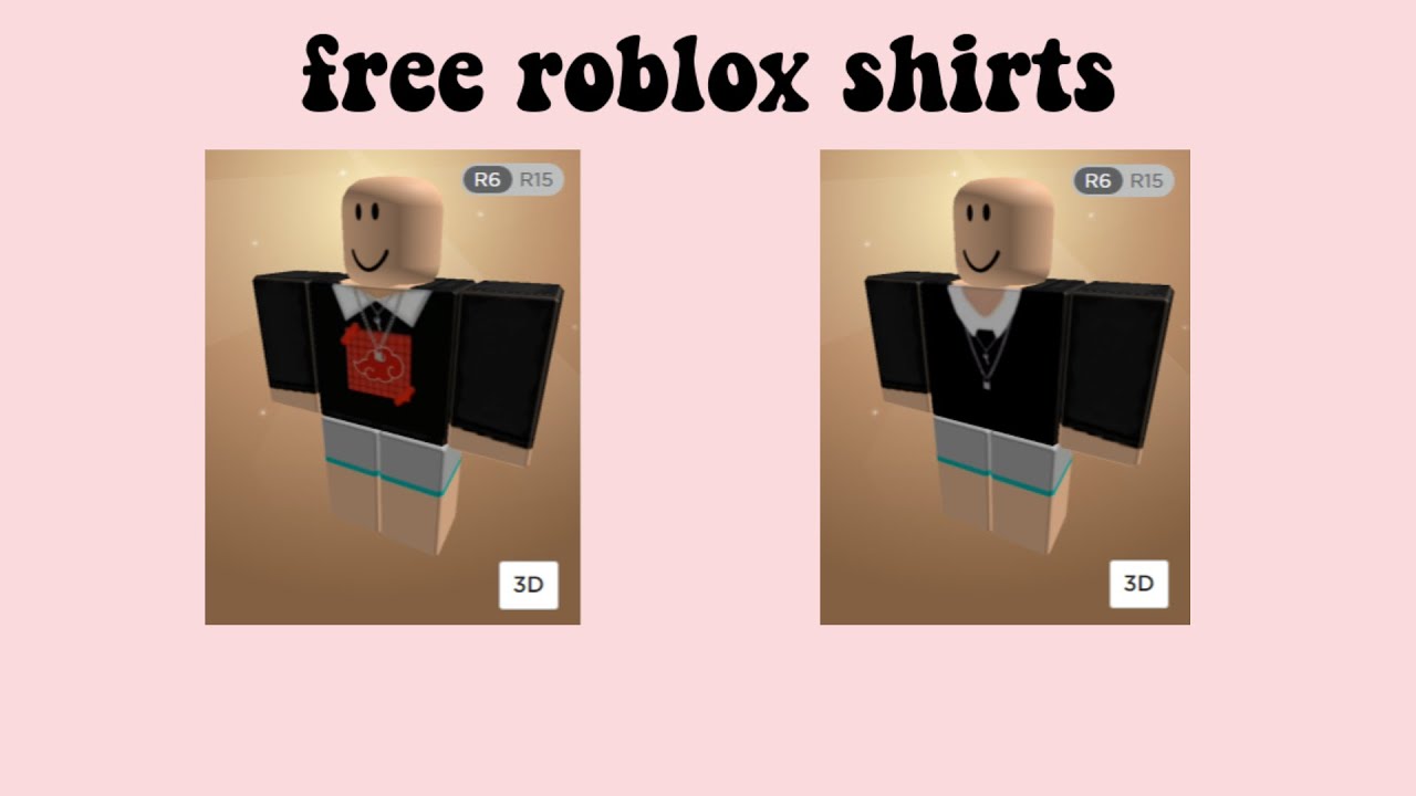 15 Free Aesthetic Roblox Shirts No Premium Boys Version Youtube