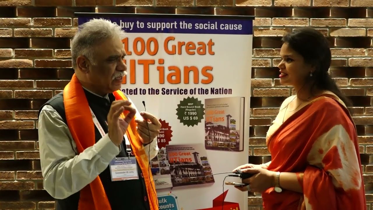 100 Great IITians _ Commander VK Jaitly Interview at Bengaluru