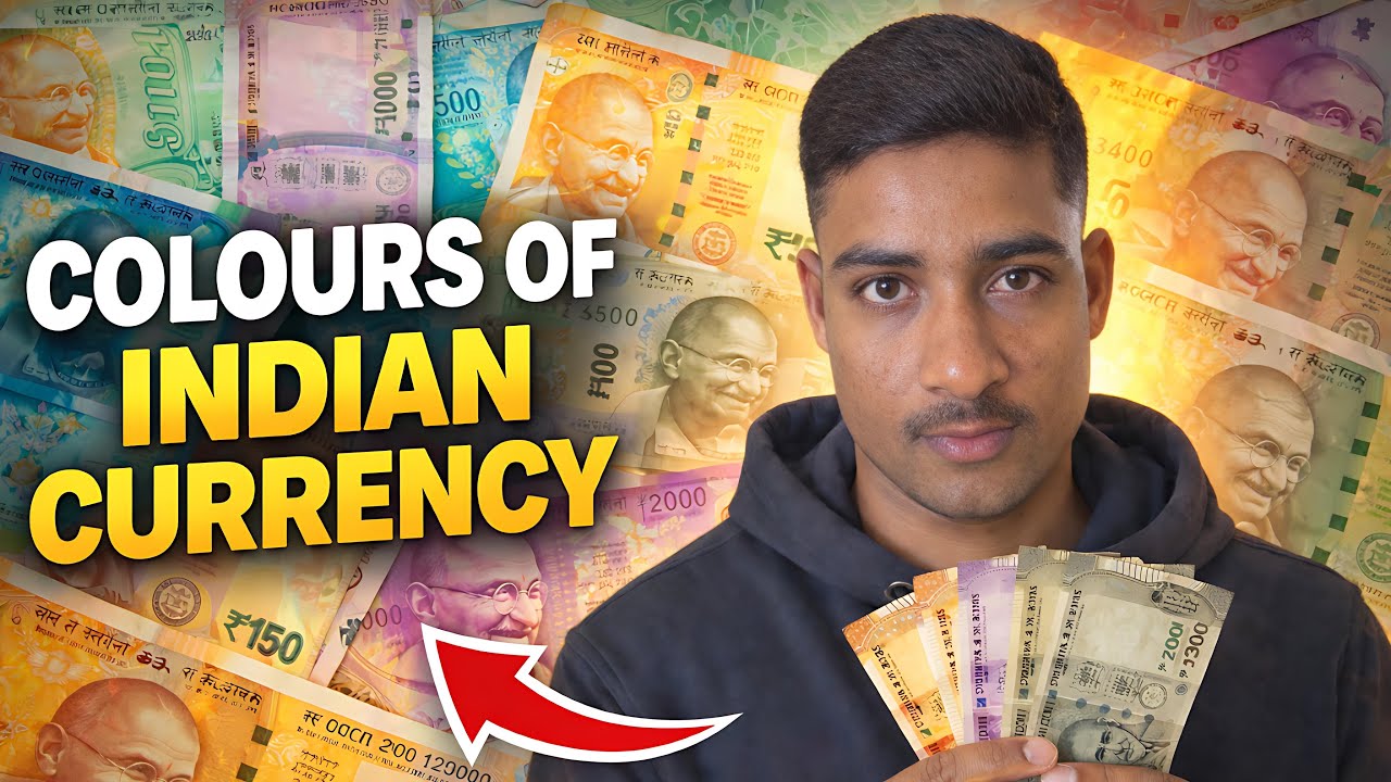 Why Indian Currency Notes Have Different Colours? 🤯